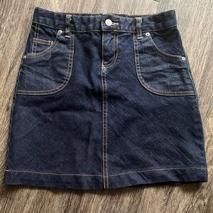Banana Republic Dark Blue Mini Skirt